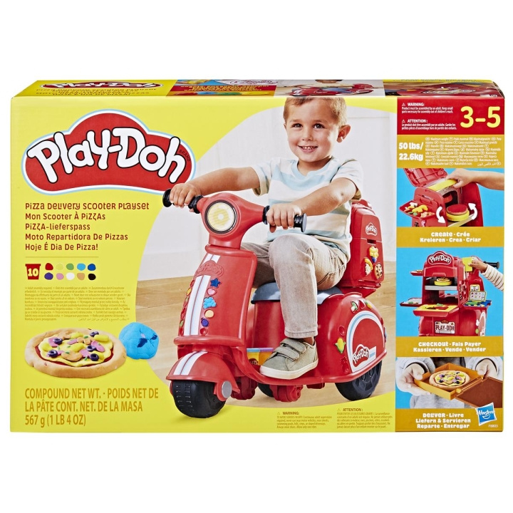 Play-Doh legesæt Pizza Delivery Scooter i gruppen LEGETØJ, BØRN & BABY / Legetøj / Hobbyartikler hos TP E-commerce Nordic AB (C83478)