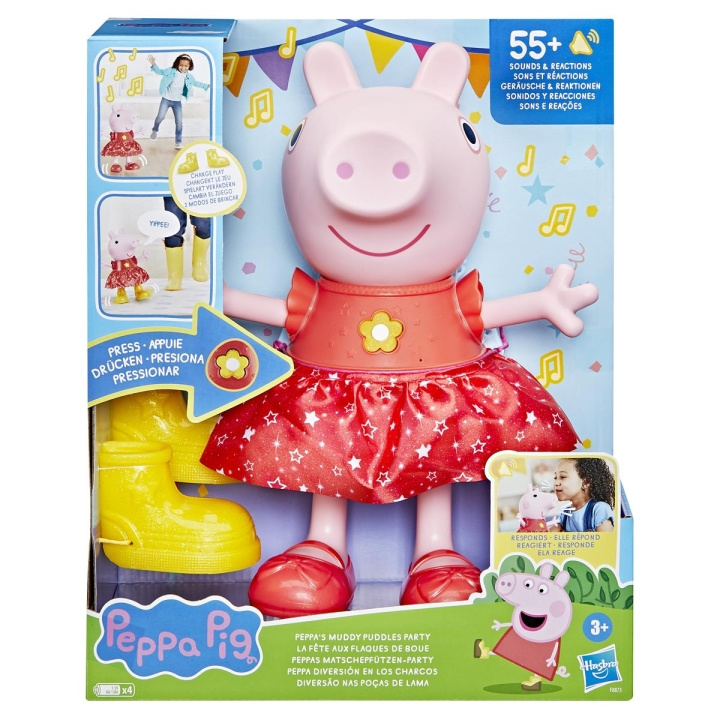 Peppa Pig Peppas Muddy Puddles Party i gruppen LEGETØJ, BØRN & BABY / Legetøj / Legetøj hos TP E-commerce Nordic AB (C83480)