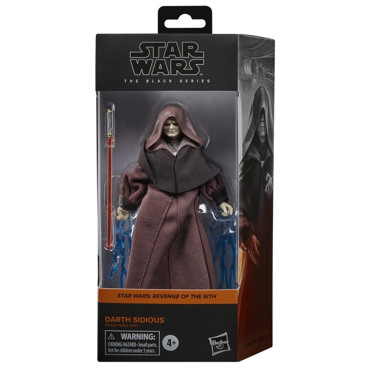 Star Wars The Black Series 6 tommer figur Dart Sidious i gruppen LEGETØJ, BØRN & BABY / Legetøj / Figurer, miniaturer og tilbehør hos TP E-commerce Nordic AB (C83492)