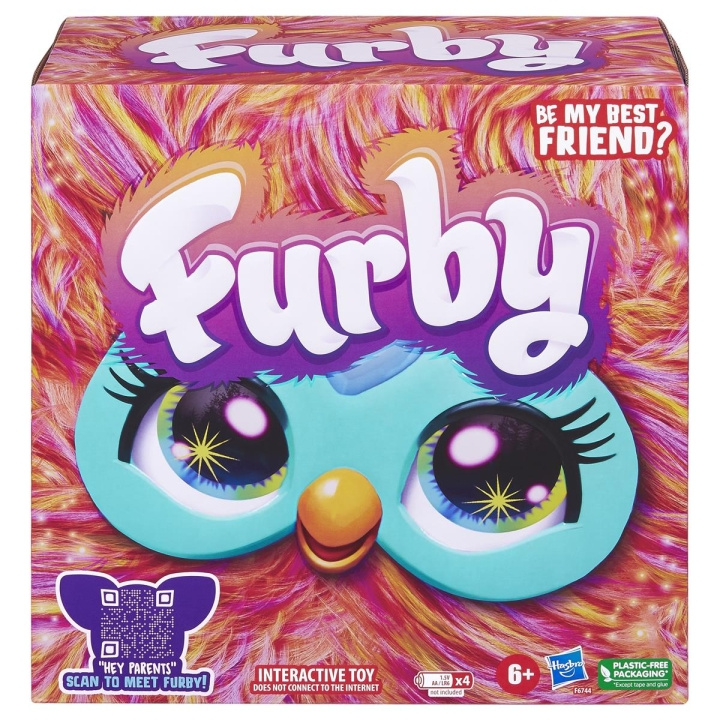 Hasbro Furby Interactive Plush Toy Coral (EN) i gruppen LEGETØJ, BØRN & BABY / Legetøj / Elektronik og medier hos TP E-commerce Nordic AB (C83502)