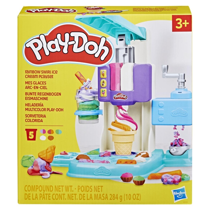 Play-Doh Kitchen Creations legesæt Rainbow Swirl Ice Cream i gruppen LEGETØJ, BØRN & BABY / Legetøj / Hobbyartikler hos TP E-commerce Nordic AB (C83503)