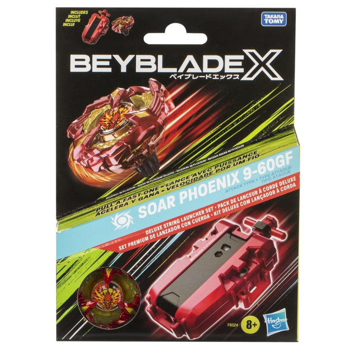 Hasbro Beyblade Burst BBX Deluxe Launcher & Top Soar Phoenix 9-60GF i gruppen LEGETØJ, BØRN & BABY / Legetøj / Legetøj hos TP E-commerce Nordic AB (C83509)