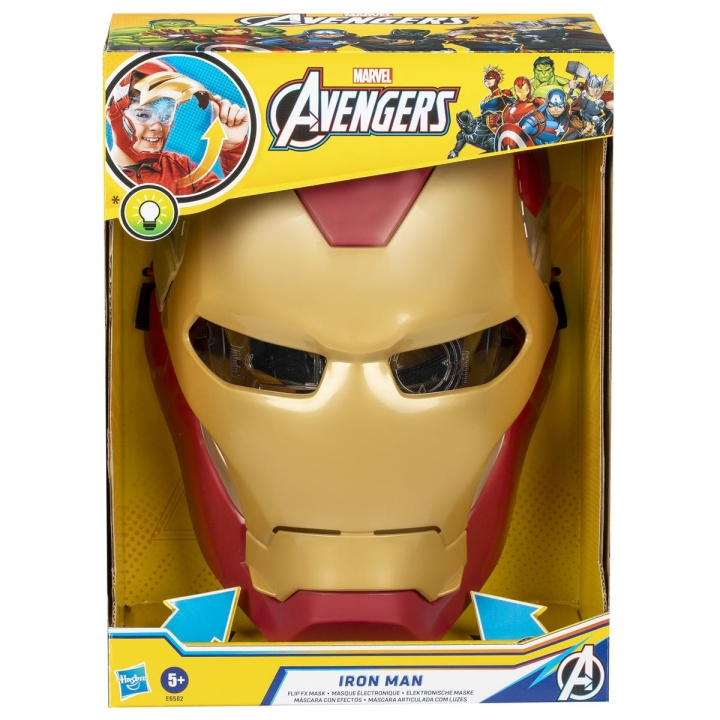 Avengers Iron Man Flip FX-maske i gruppen LEGETØJ, BØRN & BABY / Legetøj / Udklædning hos TP E-commerce Nordic AB (C83513)