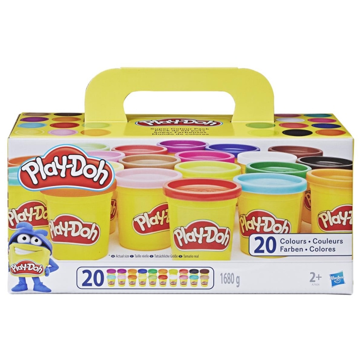 Play-Doh Compound Super Color Pack i gruppen LEGETØJ, BØRN & BABY / Legetøj / Hobbyartikler hos TP E-commerce Nordic AB (C83536)