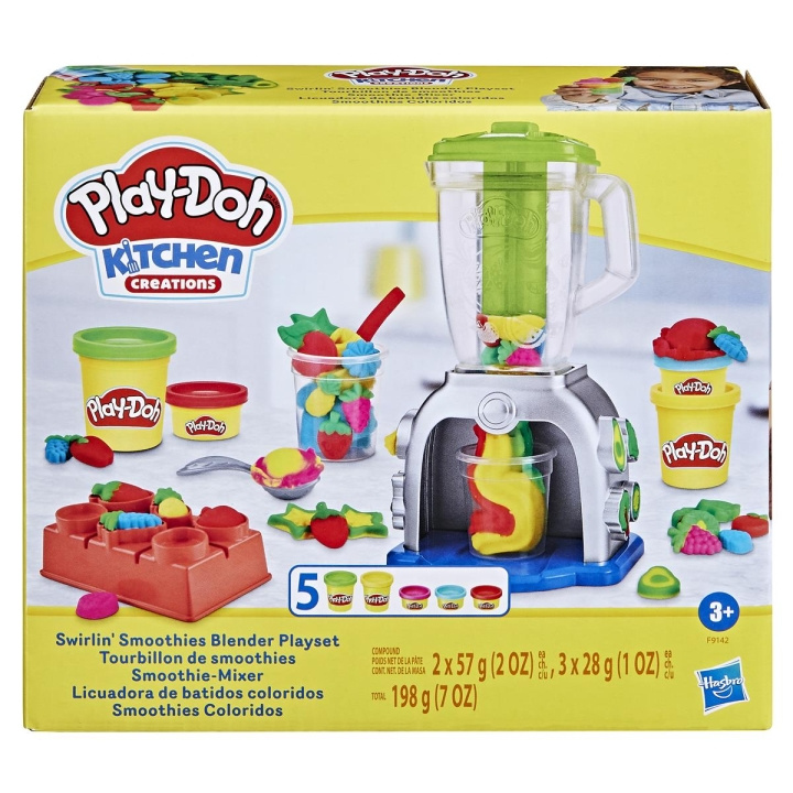 Play-Doh Kitchen Creations-legesæt Swirlin Smoothies Blender i gruppen LEGETØJ, BØRN & BABY / Legetøj / Hobbyartikler hos TP E-commerce Nordic AB (C83543)