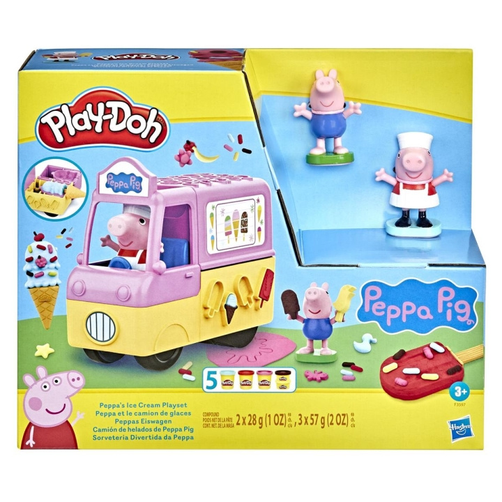 Play-Doh Peppa Pig Playset Peppa\'s Ice Cream Playset i gruppen LEGETØJ, BØRN & BABY / Legetøj / Hobbyartikler hos TP E-commerce Nordic AB (C83547)