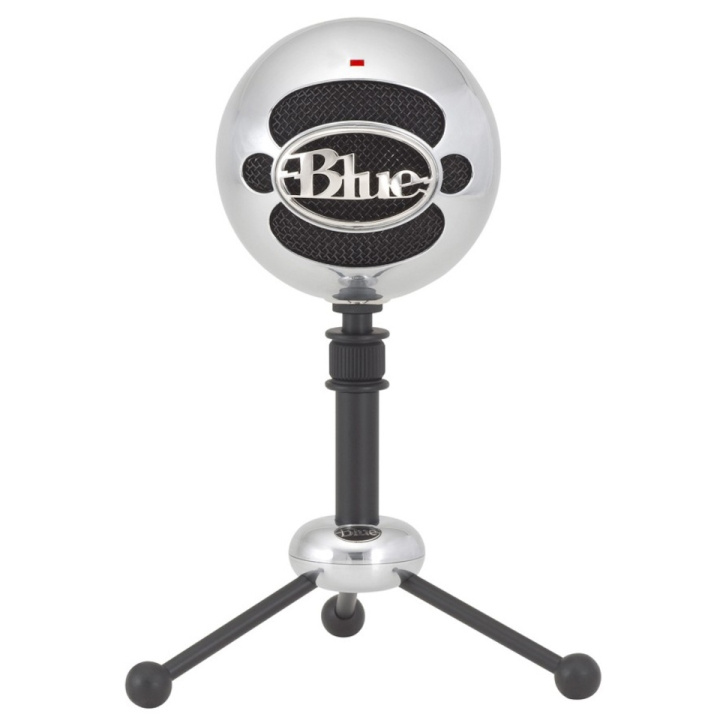 Blue Microphone Blå - Mikrofon Snowball børstet aluminium i gruppen COMPUTERTILBEHØR / Computer Tilbehør / Mikrofoner hos TP E-commerce Nordic AB (C83584)