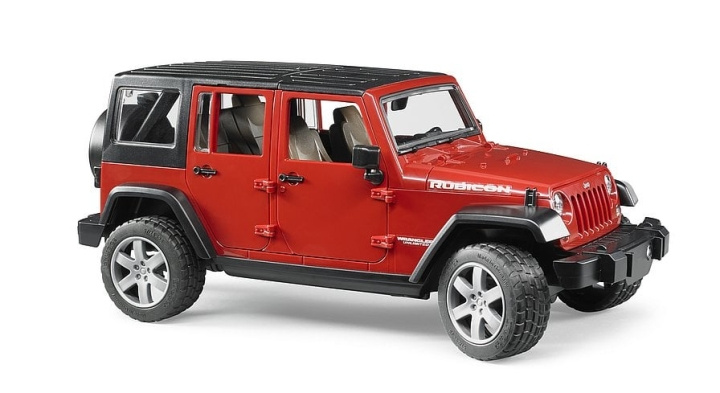 Bruder Jeep Wrangler (02525) i gruppen SPORT, FRITID & HOBBY / Hobby / Plastik modeller / Biler hos TP E-commerce Nordic AB (C83592)