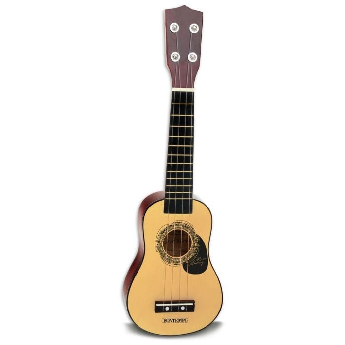 Bontempi Wodden Ukulele, 52,5 cm (215330) i gruppen LEGETØJ, BØRN & BABY / Musik, sang og billede / Instrumenter hos TP E-commerce Nordic AB (C83602)