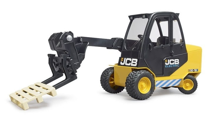 Bruder JCB teletruck med palle (02512) i gruppen LEGETØJ, BØRN & BABY / Legetøj / Legetøj hos TP E-commerce Nordic AB (C83608)