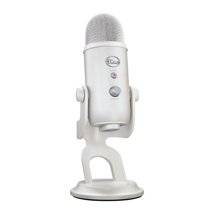 Blue Microphone Blue - Mic Yeti Aurora Collection USB Mic White Mist i gruppen COMPUTERTILBEHØR / Computer Tilbehør / Mikrofoner hos TP E-commerce Nordic AB (C83634)