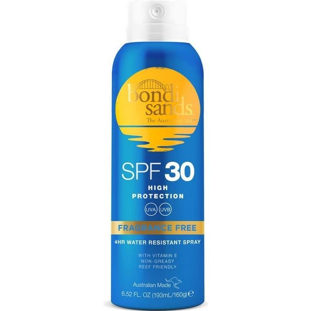 Bondi Sands SPF 30+ Duftfri Aerosol Face Mist Spray 193 ml i gruppen SKØNHED & HELSE / Hudpleje / Tanning / Solbeskyttelse hos TP E-commerce Nordic AB (C83651)