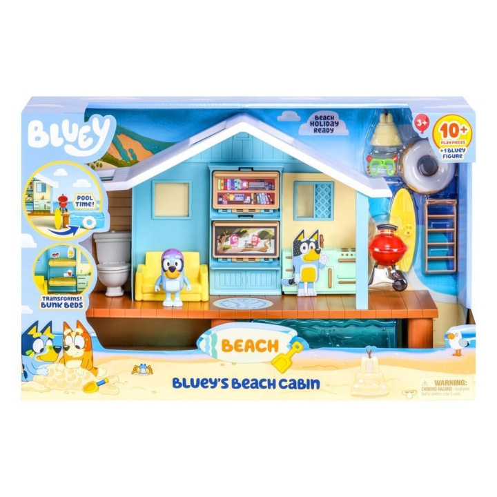 BLUEY Strandhytte ( 90184 ) i gruppen LEGETØJ, BØRN & BABY / Legetøj / Legetøj hos TP E-commerce Nordic AB (C83656)