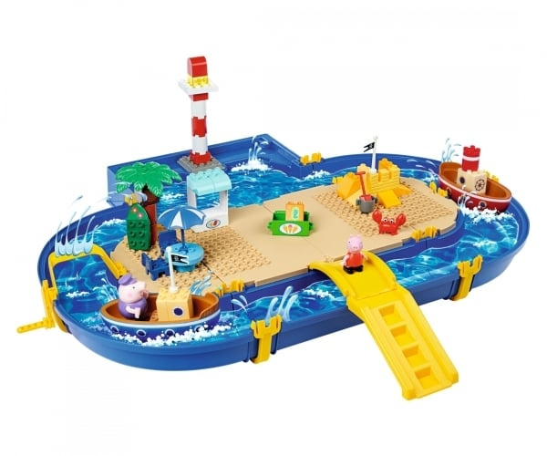 Big Waterplay - Peppa Pig på ferie (800055140) i gruppen LEGETØJ, BØRN & BABY / Udeleg & Sport / Vandleg, bad og strand hos TP E-commerce Nordic AB (C83664)