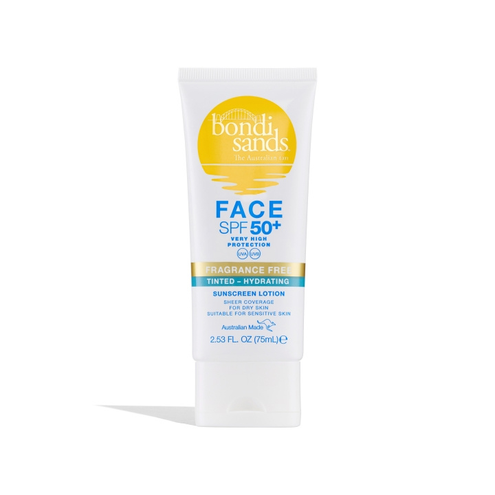 Bondi Sands SPF 50 + duftfri tonet ansigtslotion (fugtgivende) 75 ml i gruppen SKØNHED & HELSE / Hudpleje / Tanning / Solbeskyttelse hos TP E-commerce Nordic AB (C83719)