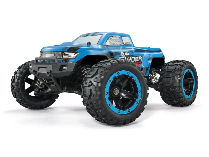 Blackzon Slyder MT Turbo 1/16 4WD 2S Brushless - Blå (540201) i gruppen LEGETØJ, BØRN & BABY / Radiostyrede / Radiostyrede biler hos TP E-commerce Nordic AB (C83723)