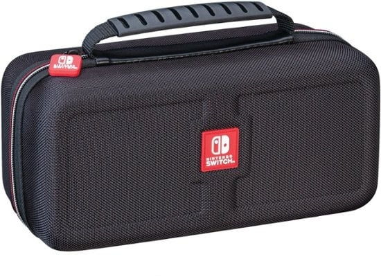 Bigben Interactive Official Traveler Deluxe System Case - Black Nintendo Switch i gruppen HJEMMEELEKTRONIK / Spilkonsoller og tilbehør / Nintendo Switch / Tilbehør hos TP E-commerce Nordic AB (C83725)