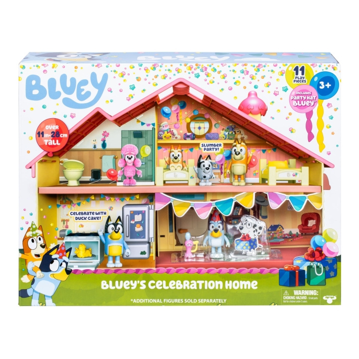 BLUEY BLUEY\'s Birthday Celebration Home Playset (90269) i gruppen LEGETØJ, BØRN & BABY / Legetøj / Legetøj hos TP E-commerce Nordic AB (C83733)