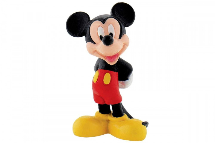 BULLYLAND Disney Mickey Mouse (6 cm) (15348) i gruppen LEGETØJ, BØRN & BABY / Legetøj / Figurer, miniaturer og tilbehør hos TP E-commerce Nordic AB (C83748)