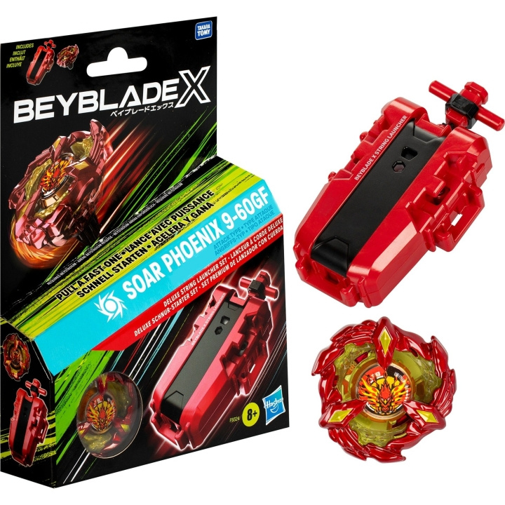 Beyblade - BBX Deluxe String Launcher-sæt (F9324EU4) i gruppen LEGETØJ, BØRN & BABY / Legetøj / Legetøj hos TP E-commerce Nordic AB (C83767)