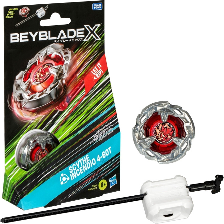 Beyblade - BBX Scythe Incendio Balance (F9583ES0) i gruppen LEGETØJ, BØRN & BABY / Legetøj / Legetøj hos TP E-commerce Nordic AB (C83769)