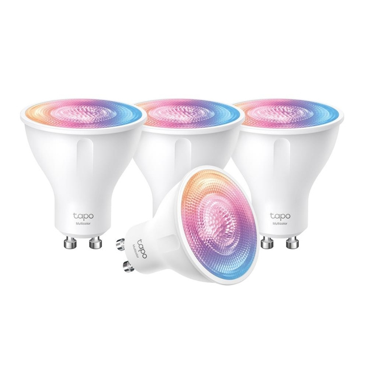 TP-Link Tapo Smart Wi-Fi Spotlight, flerfarvet (4-pak) /Tapo L630 i gruppen HJEMMEELEKTRONIK / Lys / LED lamper hos TP E-commerce Nordic AB (C83805)