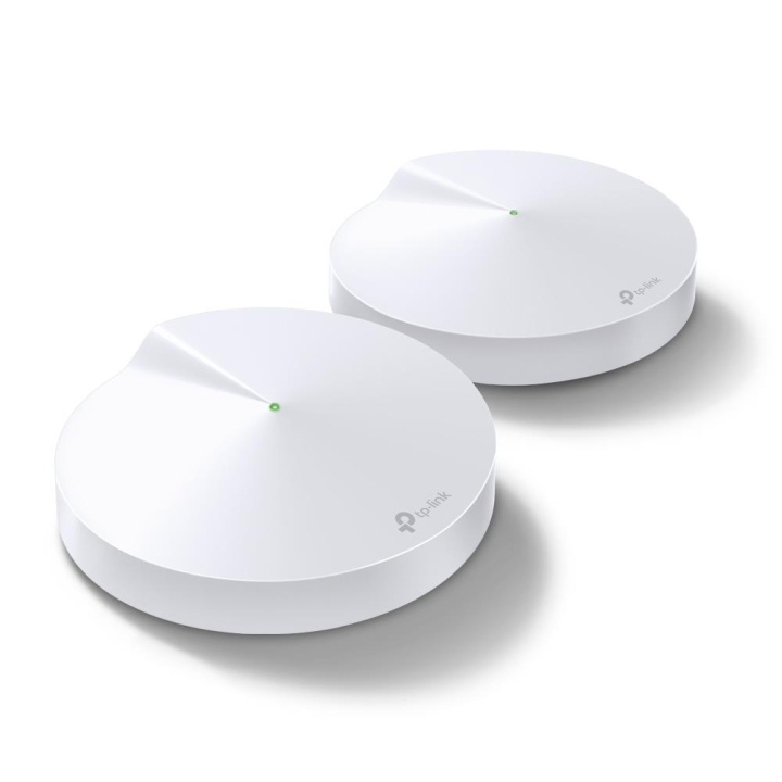 TP-Link Deco M5 (2-pak) AC1300 Mesh Wi-Fi-system til hele hjemmet i gruppen COMPUTERTILBEHØR / Netværk / WiFi forlængere hos TP E-commerce Nordic AB (C83825)