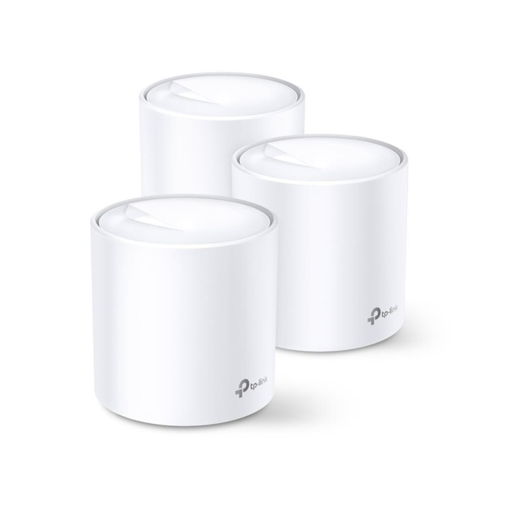 TP-Link Deco X60 (3-pak) Wi-Fi 6 AX Whole-Home Mesh Wi-Fi-system i gruppen COMPUTERTILBEHØR / Netværk / WiFi forlængere hos TP E-commerce Nordic AB (C83826)