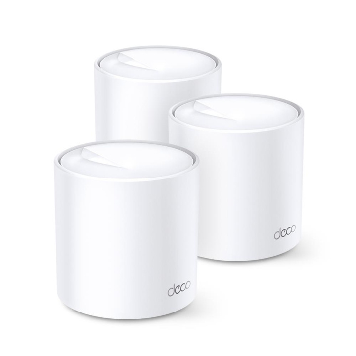 TP-Link Deco X20 (3-pak) Wi-Fi 6 AX1800 Mesh Wi-Fi-system til hele hjemmet i gruppen COMPUTERTILBEHØR / Netværk / WiFi forlængere hos TP E-commerce Nordic AB (C83838)