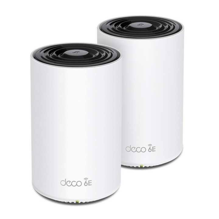 TP-Link Deco XE75 (2-pak) Wi-Fi 6E AXE5400 Mesh Wi-Fi-system til hele hjemmet i gruppen COMPUTERTILBEHØR / Netværk / WiFi forlængere hos TP E-commerce Nordic AB (C83861)