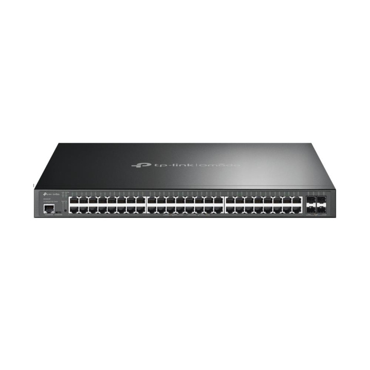 TP-Link JetStream 52-port Gigabit og 4-port 10GE SFP+ L2+ Managed Switch med 48-port PoE+ i gruppen COMPUTERTILBEHØR / Netværk / Switches hos TP E-commerce Nordic AB (C83862)