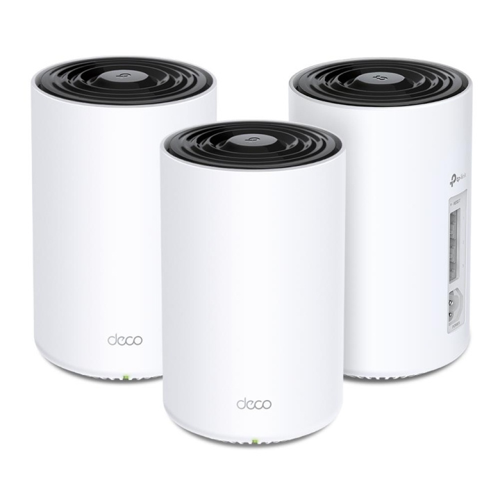 TP-Link Deco PX50 Wi-Fi 6 AX3000 + G1500 Powerline Mesh-system til hele hjemmet (3-pak) i gruppen COMPUTERTILBEHØR / Netværk / WiFi forlængere hos TP E-commerce Nordic AB (C83873)