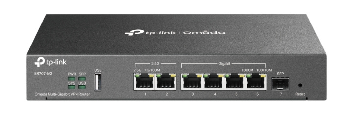 TP-Link Omada Multi-Gigabit VPN Router /ER707-M2 i gruppen COMPUTERTILBEHØR / Netværk / Routere hos TP E-commerce Nordic AB (C83883)