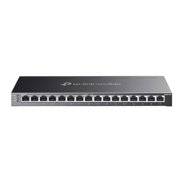 TP-Link JetStream 16-port Gigabit Smart Switch med 8-port PoE+ i gruppen COMPUTERTILBEHØR / Kabler og adaptere / HDMI / VGA / DVI switche hos TP E-commerce Nordic AB (C83891)