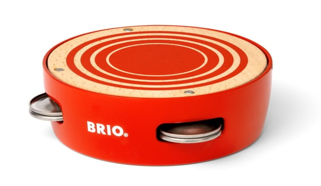 BRIO Musikalsk tamburin (30263) i gruppen LEGETØJ, BØRN & BABY / Musik, sang og billede / Instrumenter hos TP E-commerce Nordic AB (C84019)