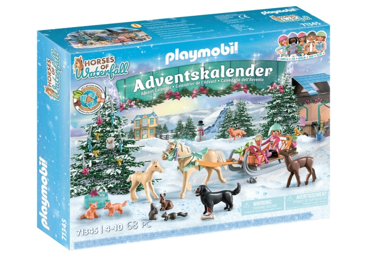 Playmobil Adventskalender - Julekælketur (71345) i gruppen LEGETØJ, BØRN & BABY / Legetøj / Advent kalendere hos TP E-commerce Nordic AB (C84075)