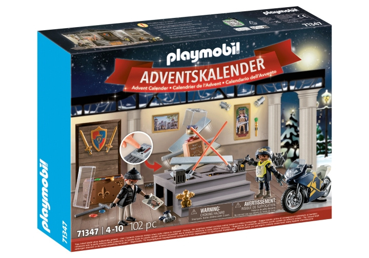 Playmobil Adventskalender Politi - Museumstyveri (71347) i gruppen LEGETØJ, BØRN & BABY / Legetøj / Advent kalendere hos TP E-commerce Nordic AB (C84076)