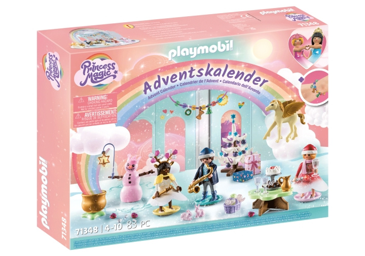 Playmobil Adventskalender - Jul under regnbuen (71348) i gruppen LEGETØJ, BØRN & BABY / Legetøj / Advent kalendere hos TP E-commerce Nordic AB (C84077)