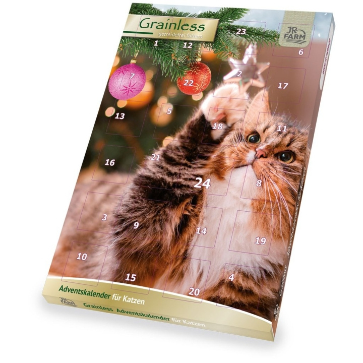 Jr Farm Kornfri adventskalender til katte - (JR22566) i gruppen HJEM, HUS & HAVE / Tilbehør til dyr / Kat hos TP E-commerce Nordic AB (C84090)