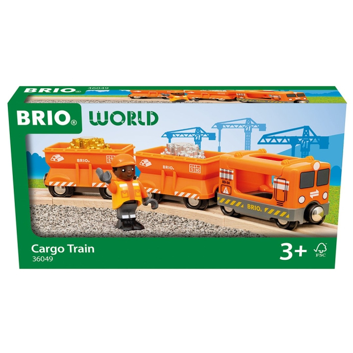 BRIO Godstog - 36049 i gruppen LEGETØJ, BØRN & BABY / Legetøj / Bygge legesager / Brio togbaner hos TP E-commerce Nordic AB (C84149)