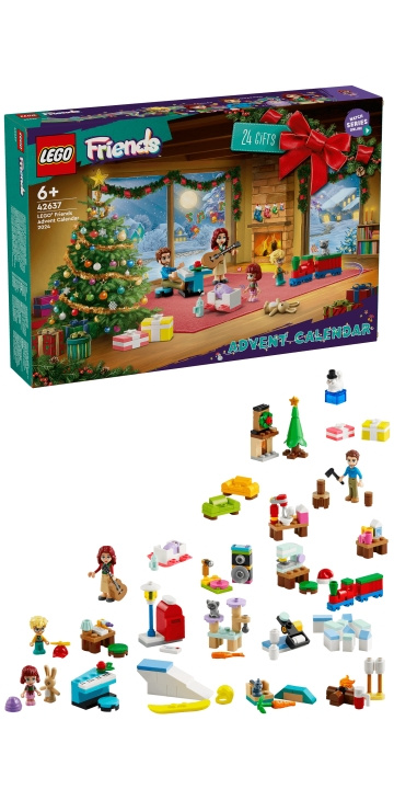 LEGO Friends - Adventskalender 2024 (42637) i gruppen LEGETØJ, BØRN & BABY / Legetøj / Advent kalendere hos TP E-commerce Nordic AB (C84178)