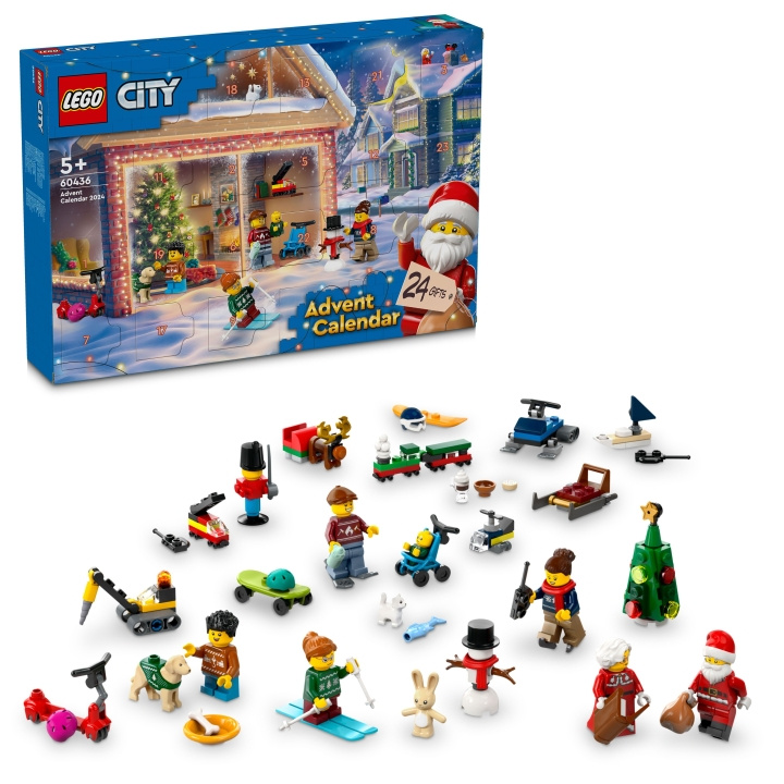 LEGO City - Adventskalender 2024 (60436) i gruppen LEGETØJ, BØRN & BABY / Legetøj / Advent kalendere hos TP E-commerce Nordic AB (C84179)