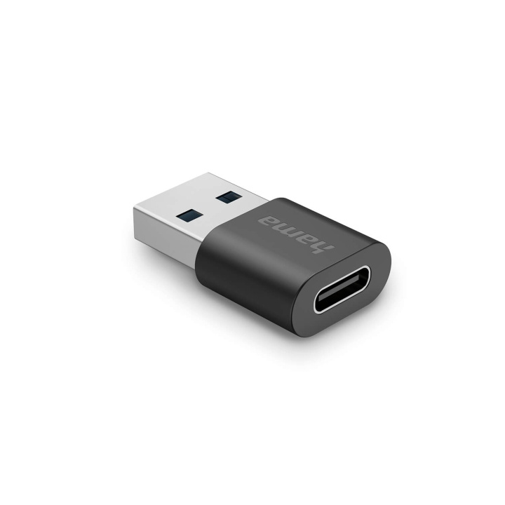 Hama Adapter USB-C til USB-A USB 3.2 10 Gbit/s i gruppen SMARTPHONES & TABLETS / Opladere og kabler / Adaptere hos TP E-commerce Nordic AB (C84246)