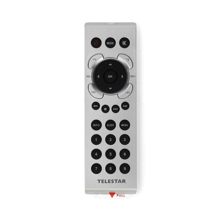 TELESTAR Remote Control DIRA M10 / S20 / S20i Silver i gruppen HJEMMEELEKTRONIK / Lyd & billede / Tv og tilbehør / Fjernbetjeninger hos TP E-commerce Nordic AB (C84253)