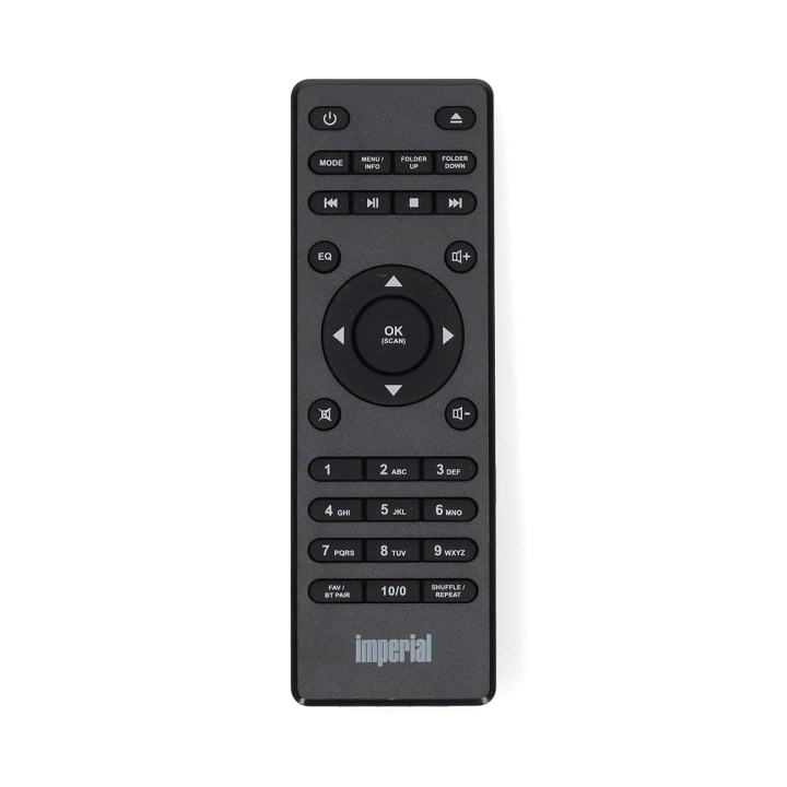 imperial Remote Control DABMAN i550CD i gruppen HJEMMEELEKTRONIK / Lyd & billede / Tv og tilbehør / Fjernbetjeninger hos TP E-commerce Nordic AB (C84256)