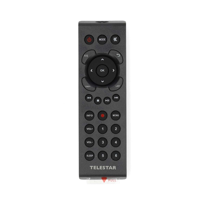 TELESTAR Remote Control DIRA M1/M11i+/M12i/M14i/S2/S20C/S21i+/S24i/S24CD/S32iCDDABMAN i310CD/i560CD Black i gruppen HJEMMEELEKTRONIK / Lyd & billede / Tv og tilbehør / Fjernbetjeninger hos TP E-commerce Nordic AB (C84257)