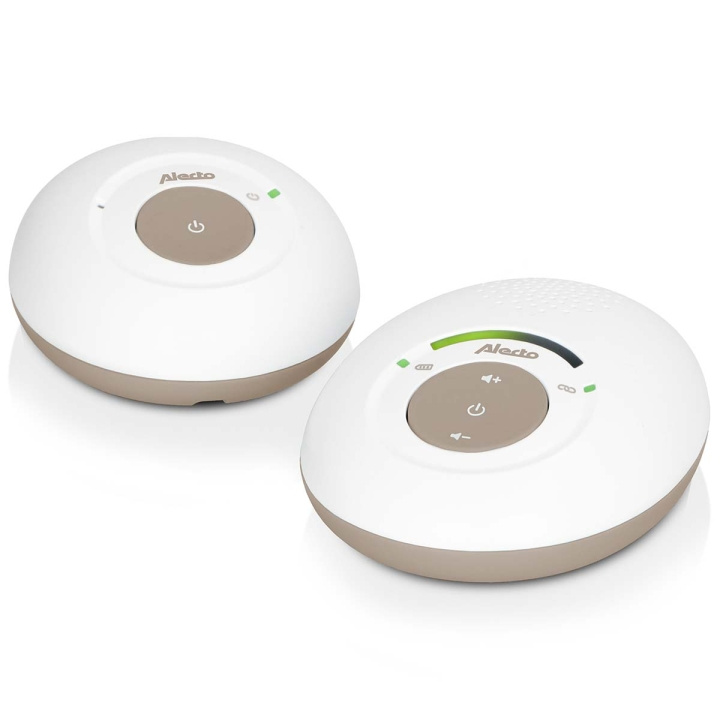 Alecto Babyfoon Full Eco DECT, hvid/taupe i gruppen LEGETØJ, BØRN & BABY / Børns sikkerhed / Babyalarmer hos TP E-commerce Nordic AB (C84260)