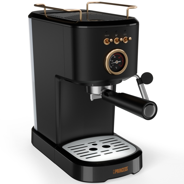 Princess Espressomaskin Manuell 249417 20Bar 1,2lc 1100W i gruppen HJEM, HUS & HAVE / Husholdningsapparater / Kaffe og espresso / Espressomaskiner hos TP E-commerce Nordic AB (C84275)