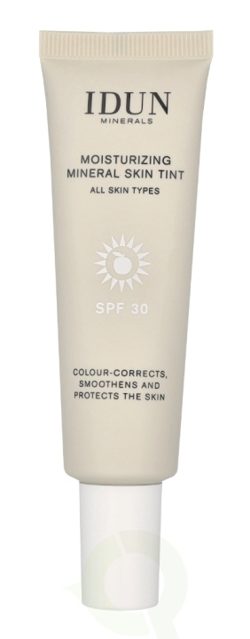 Idun Minerals Moisturizing Mineral Skin Tint SPF30 27 ml Light Warm i gruppen SKØNHED & HELSE / Hudpleje / Ansigt / Ansigtscreme hos TP E-commerce Nordic AB (C84449)