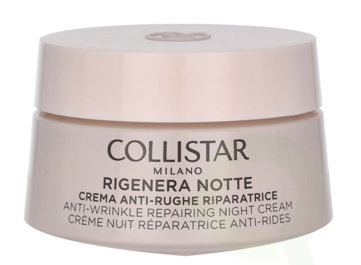 Collistar Rigenera Notte Anti-Wrinkle Repairing Night Cream 50 ml i gruppen SKØNHED & HELSE / Hudpleje / Ansigt / Ansigtscreme hos TP E-commerce Nordic AB (C84460)